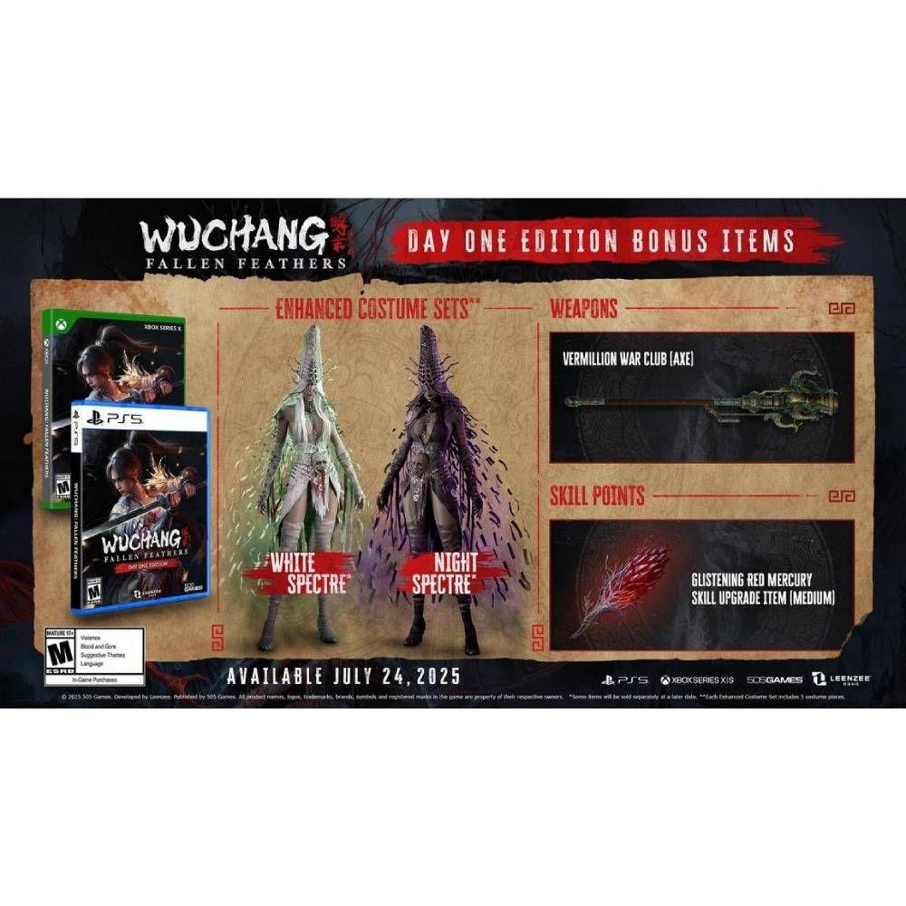 Wuchang: Fallen Feathers Day 1 Edition Playstation 5-1