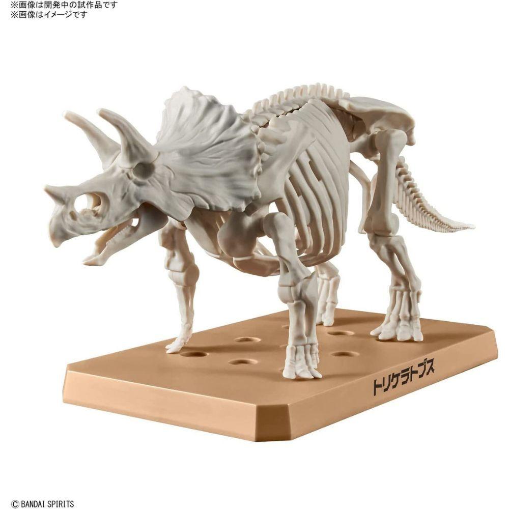 MODEL KIT PLANNOSAURUS TRICERATOPS BANDAI HOBBY-1