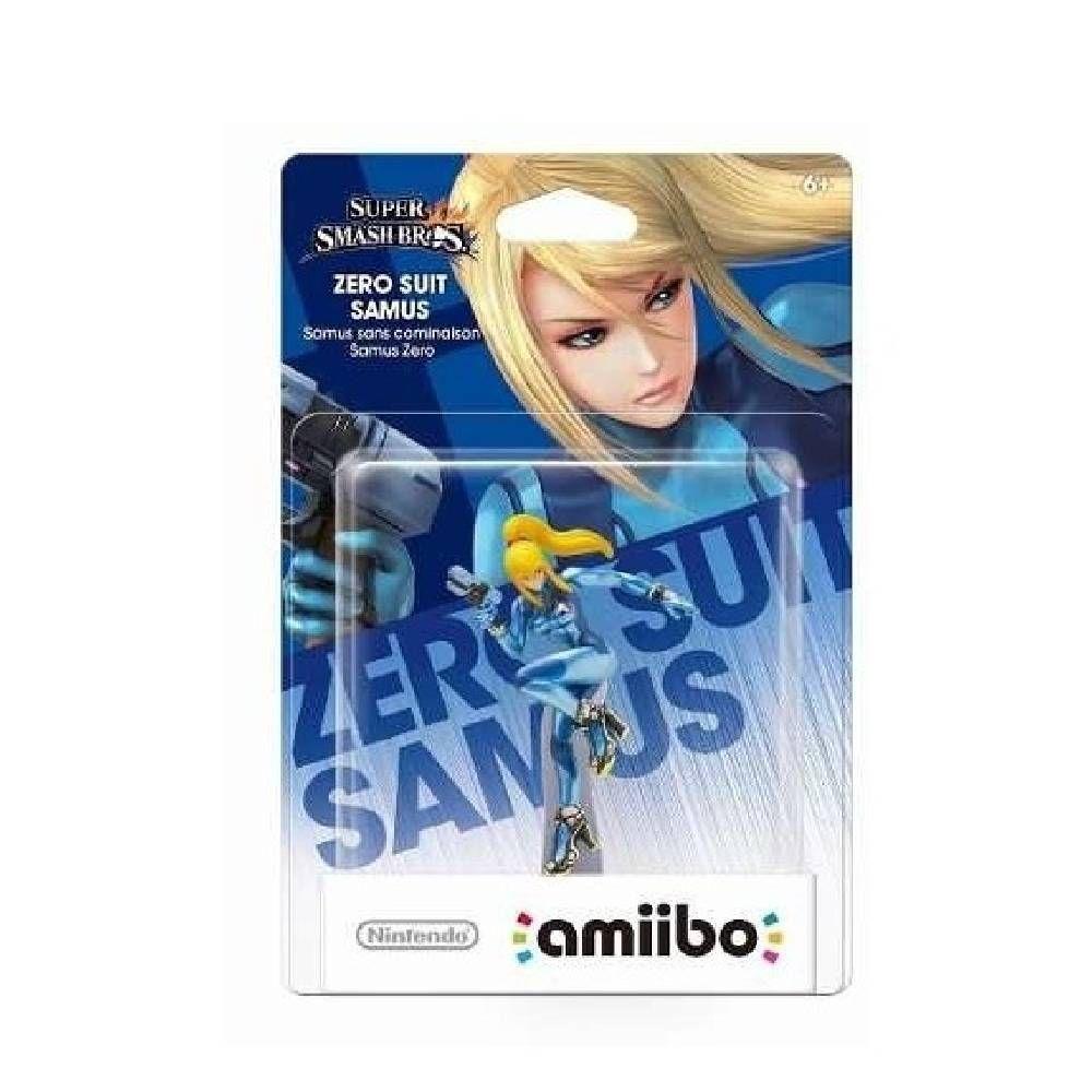 Figura Nintendo Amiibo Samus Zero - Smash Bros - Sniper-0
