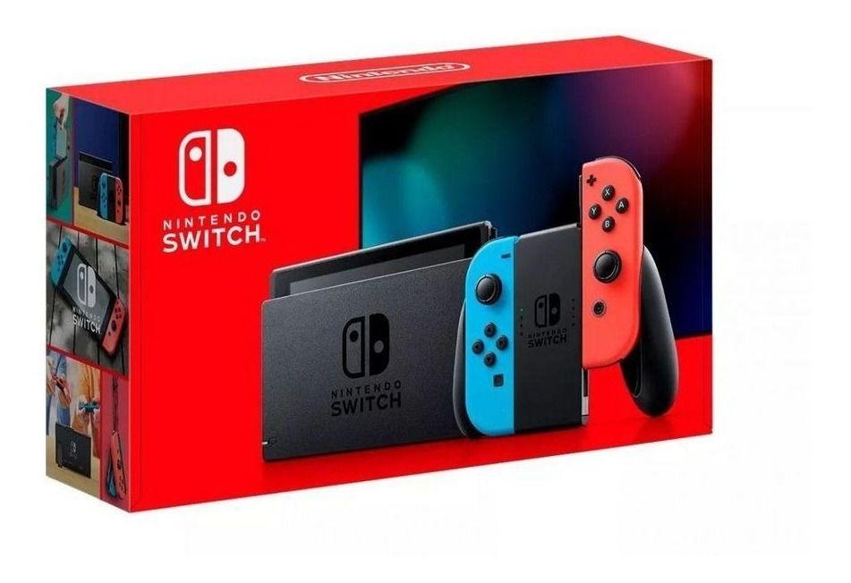 Consola Nintendo Switch Neon Color New Model - Sniper Game-0