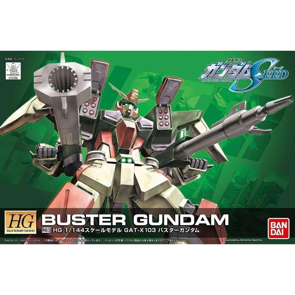 MODEL KIT HG 1/144 R03 BUSTER GUNDAM BANDAI HOBBY-3