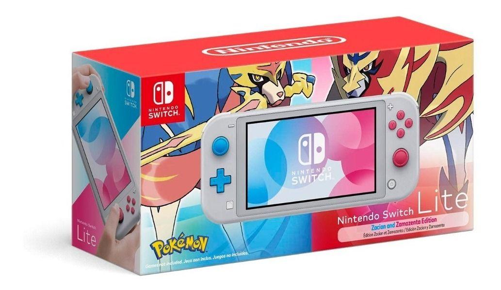 Consola Nintendo Switch Lite Pokémon S&s Edition - Sniper-0