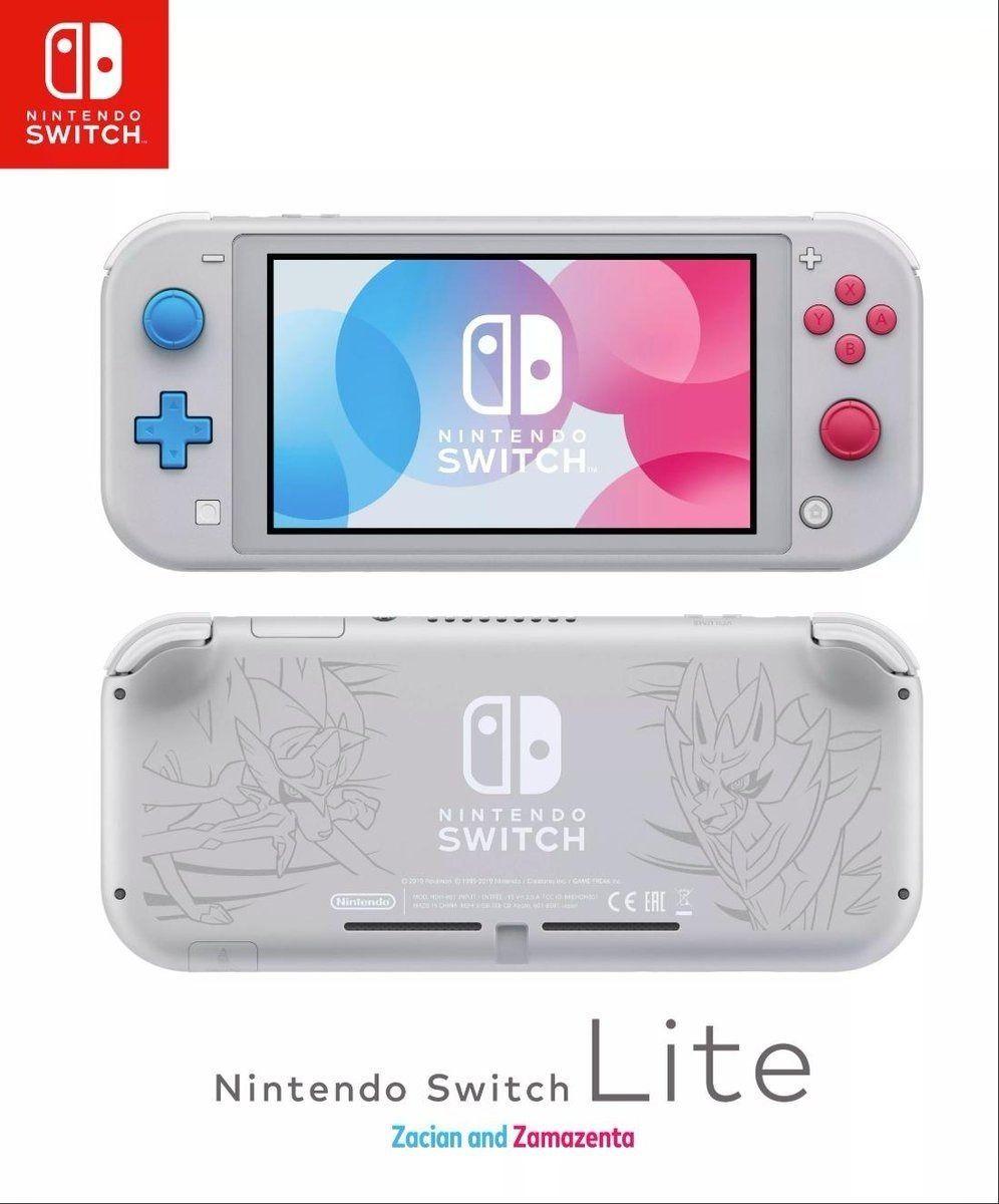 Consola Nintendo Switch Lite Pokémon S&s Edition - Sniper-1