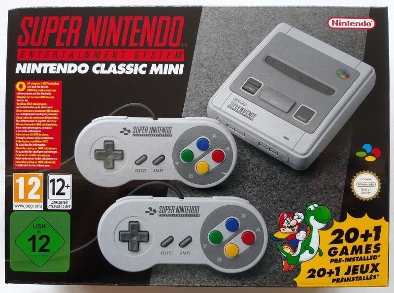 Mini Snes Classic Edition Eu | Nueva | Sellada-0