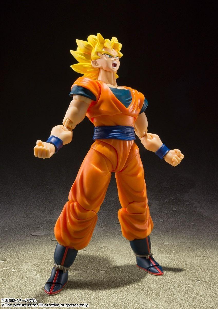 S.h.figuarts Super Saiyan Full Power Son Goku Dragon Ball Ta-3