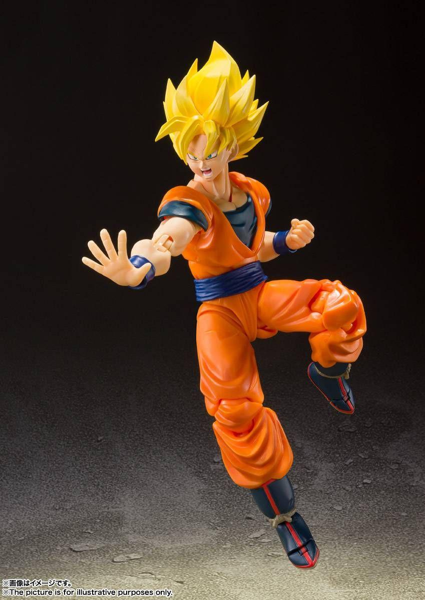 S.h.figuarts Super Saiyan Full Power Son Goku Dragon Ball Ta-6