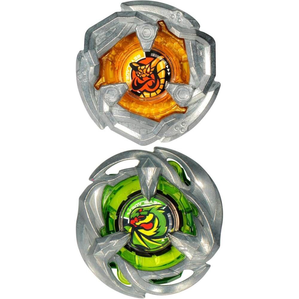 Beyblade X - Dual Pack- Gale Wyvern 5-80GB (Stamina)
& Tail Viper 3-80HN (Defense)-2
