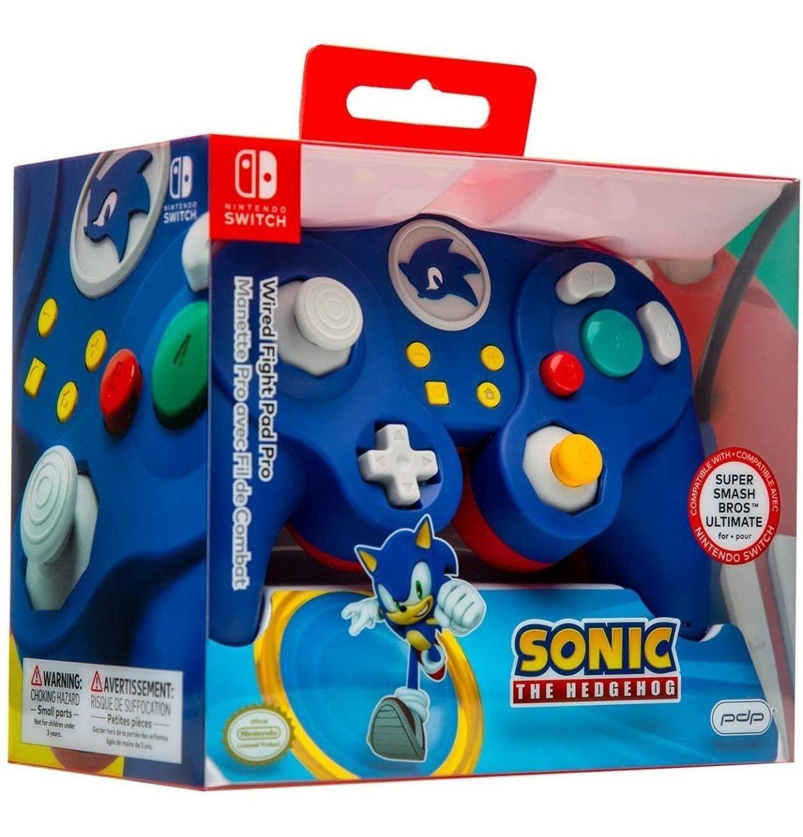 Pdp Nintendo Switch Sonic Wired Fight Pad Pro - Sniper-2