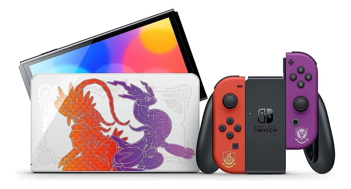 Consola Nintendo Switch Oled Pokemon-3