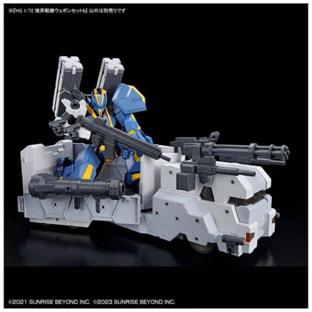 HG 1/72 AMAIM WARRIOR AT THE BORDERLINE WEAPON SET8 BANDAI-7