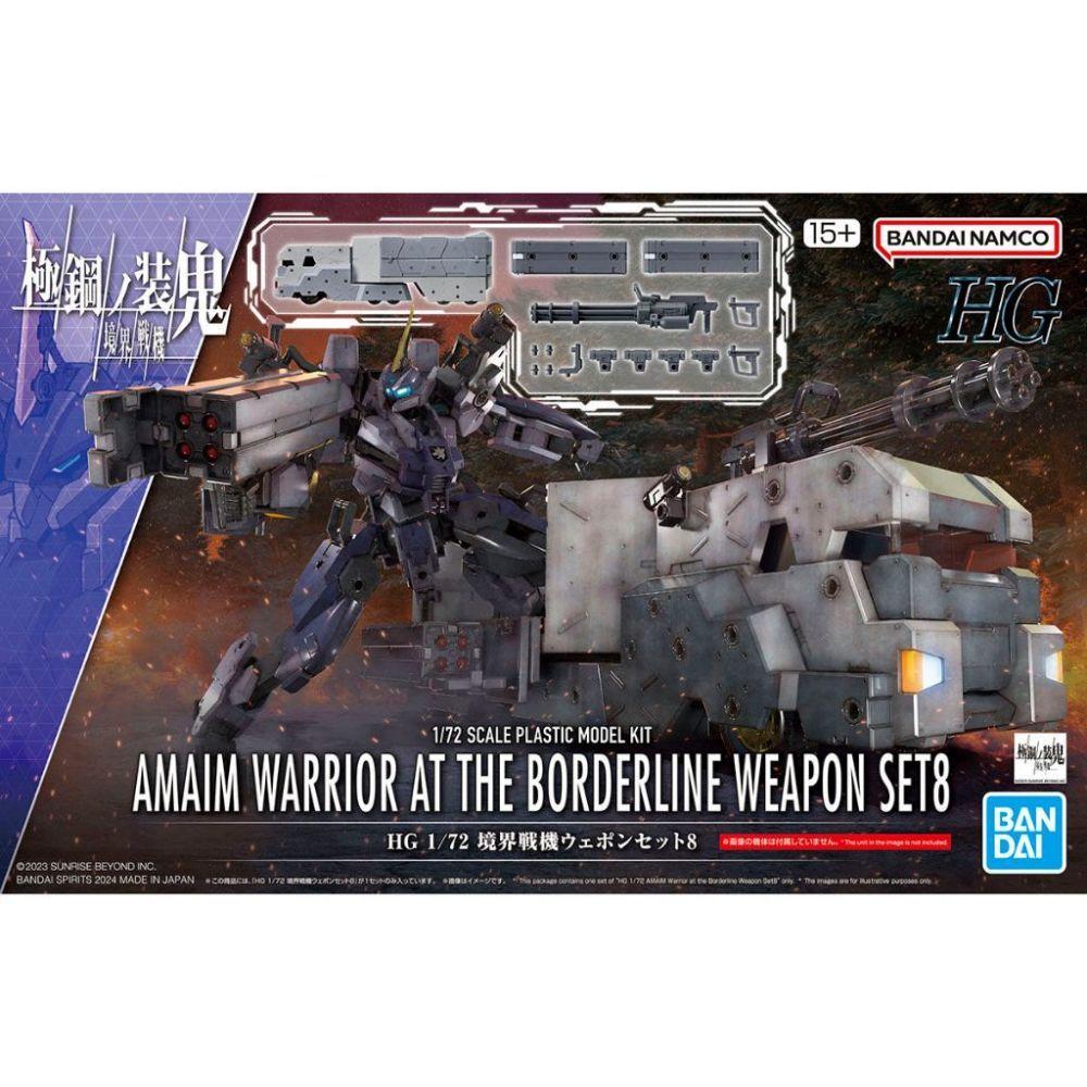 HG 1/72 AMAIM WARRIOR AT THE BORDERLINE WEAPON SET8 BANDAI-8