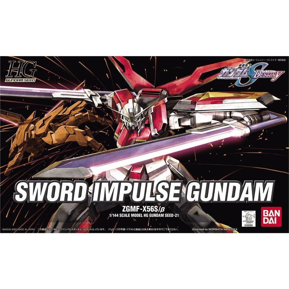 MODEL KIT 1/144 HG SWORD IMPULSE GUNDAM BANDAI HOBBY-1