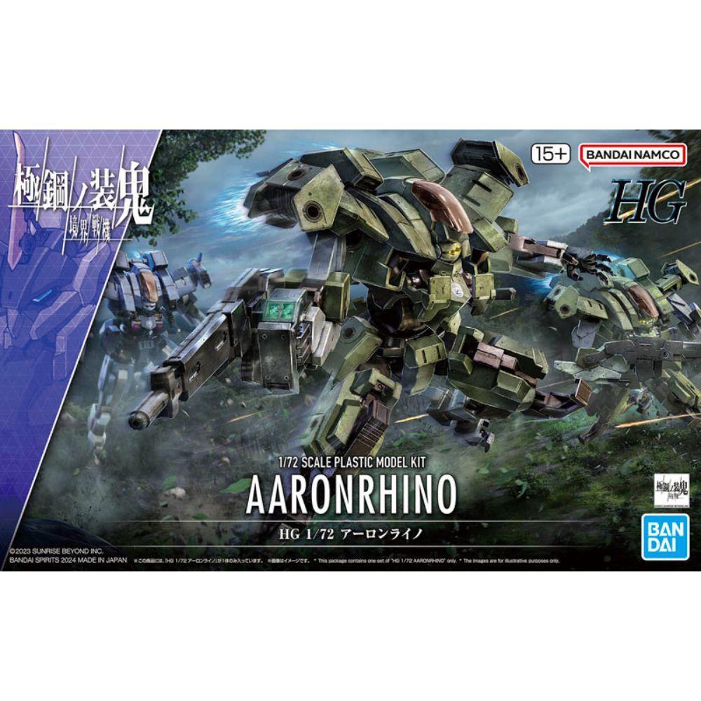 MODEL KIT HG 1/72 AARONRHINO BANDAI HOBBY-1