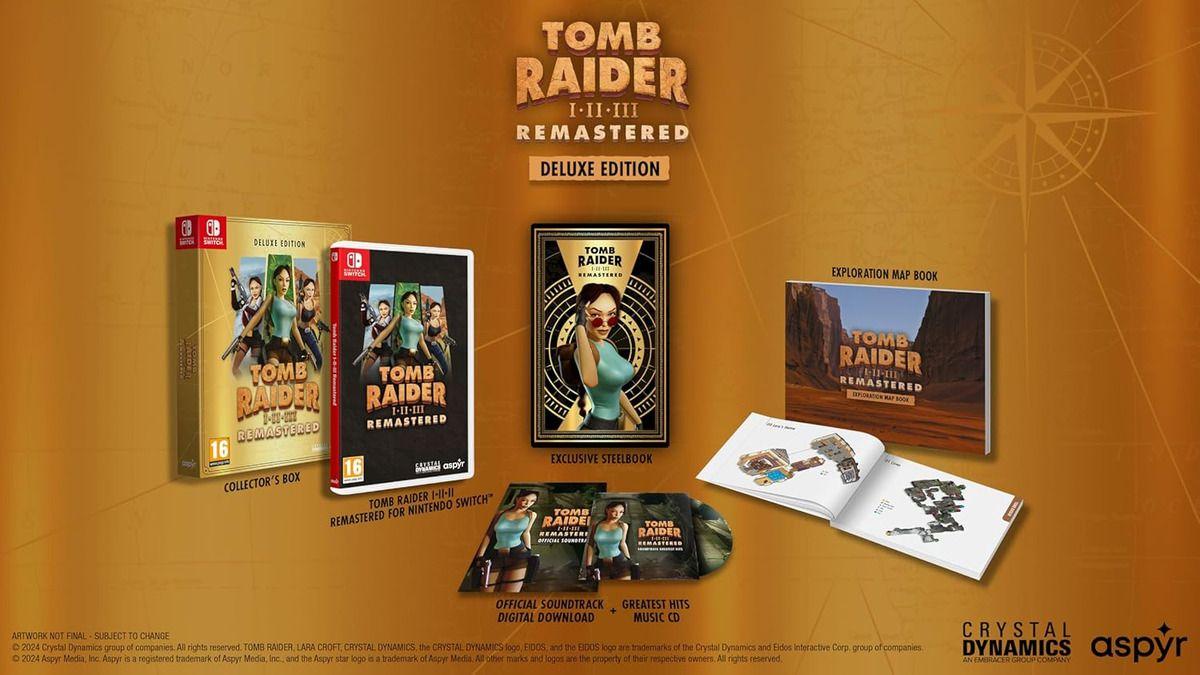 Tomb Raider I-3 Remastered Deluxe Edition Para Switch-4