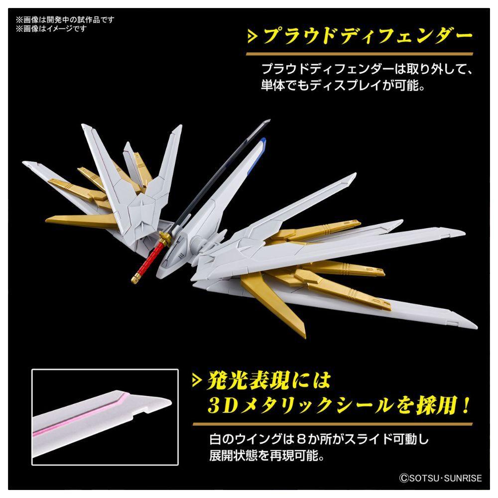 MODEL KIT HG 1/144 MIGHTY STRIKE FREEDOM GUNDAM BANDAI HOBBY-7
