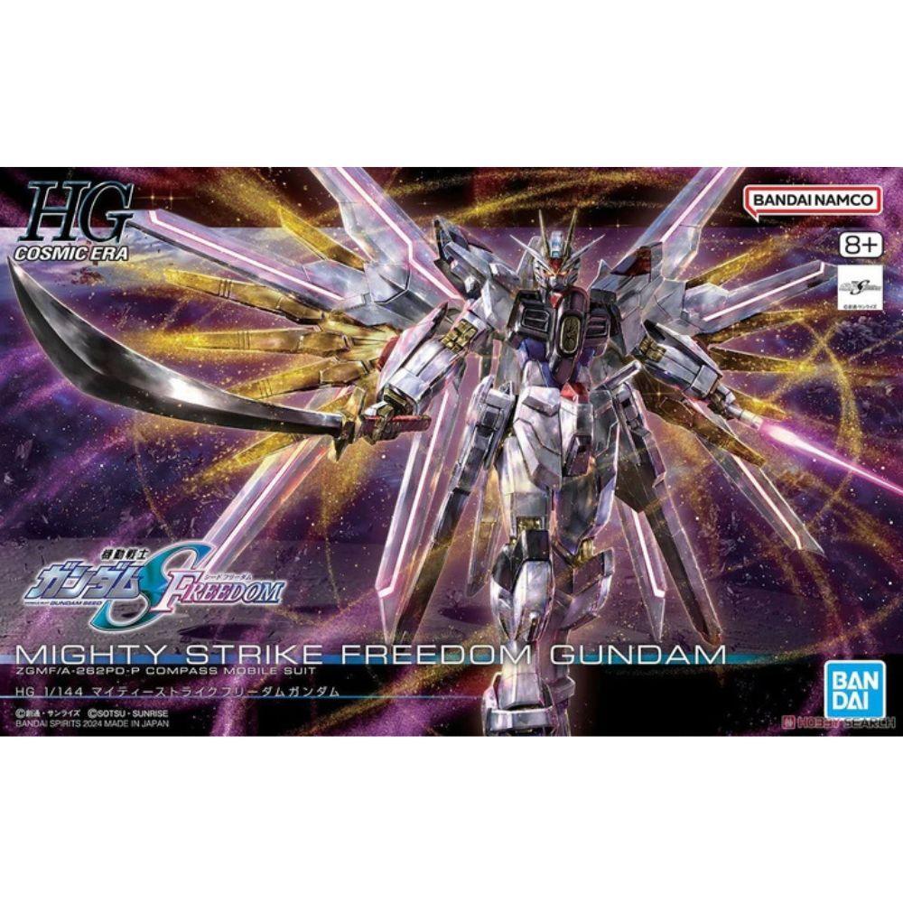 MODEL KIT HG 1/144 MIGHTY STRIKE FREEDOM GUNDAM BANDAI HOBBY-9
