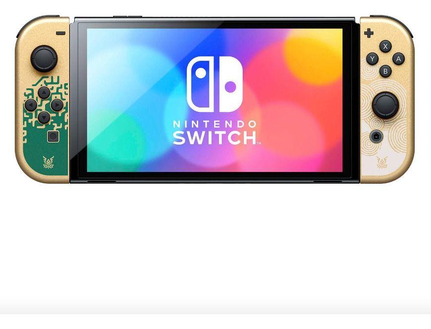 Consola Nintendo Switch Oled The Legend Of Zelda Totk Sniper-2