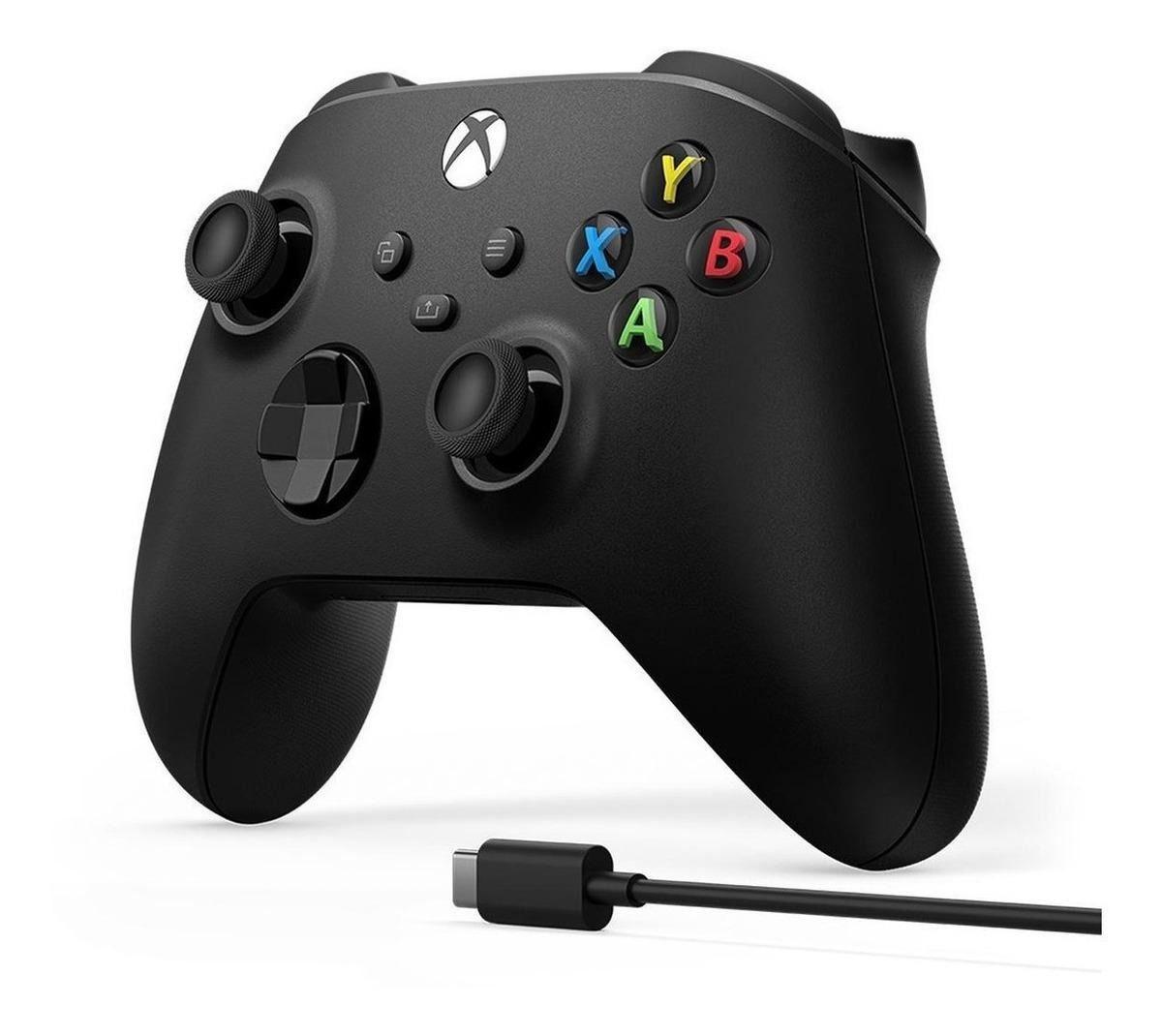 Control Xbox Carbon Black + Usb-c Cable - Xbox X/s - Sniper-1