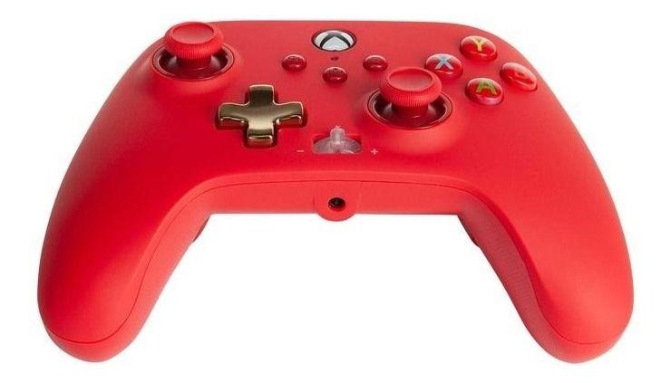 Control Powera Enhanced Wired - Red - Xbox Sx|s - Sniper-2