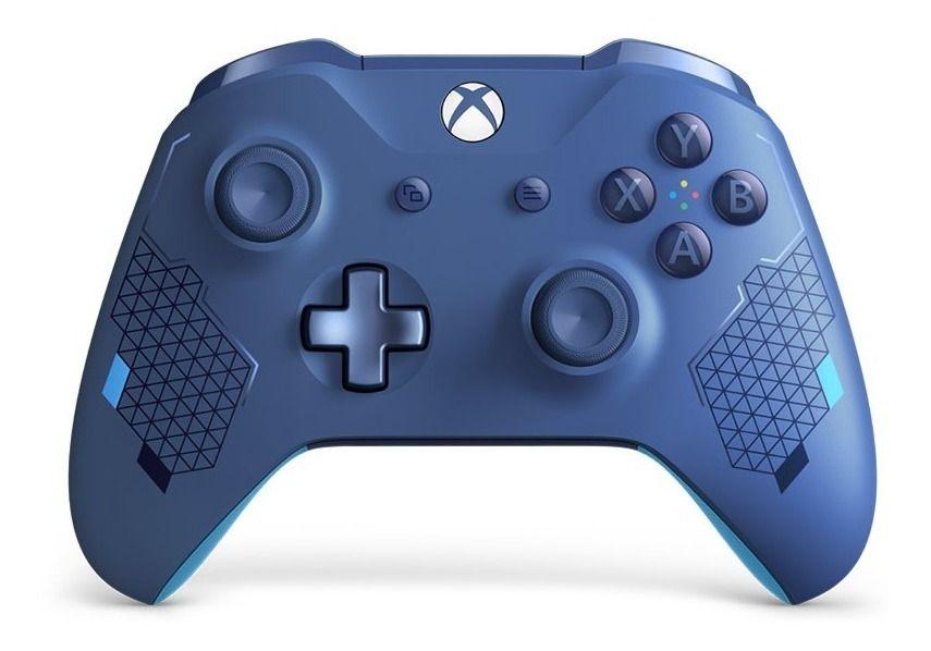 Xbox Control Inálambrico Sport Blue Ed. Especial - Sniper-0