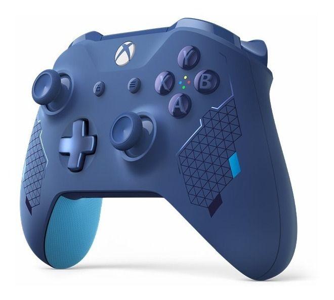 Xbox Control Inálambrico Sport Blue Ed. Especial - Sniper-1