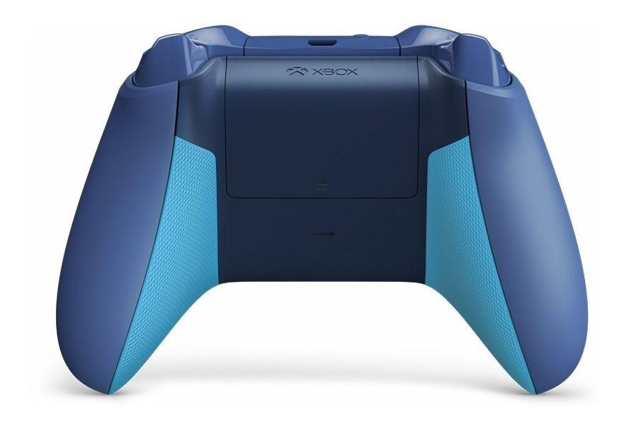 Xbox Control Inálambrico Sport Blue Ed. Especial - Sniper-2