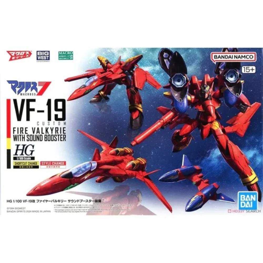 WATER DECAL HG 1/100 VF-19 CUSTOM FIRE VALKYRIE BANDAI-1