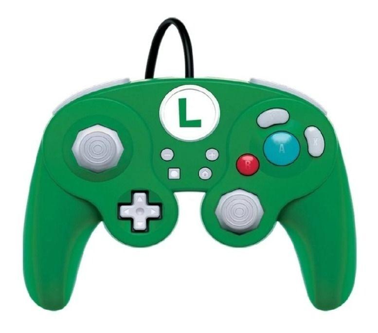 Pdp Nintendo Switch Luigi Wired Fight Pad Pro - Sniper-1