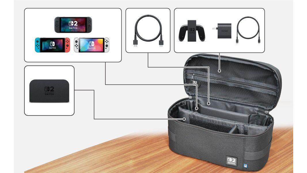 Estuche Para Llevar Todo Para Nintendo Switch 2 Marca Hori-2