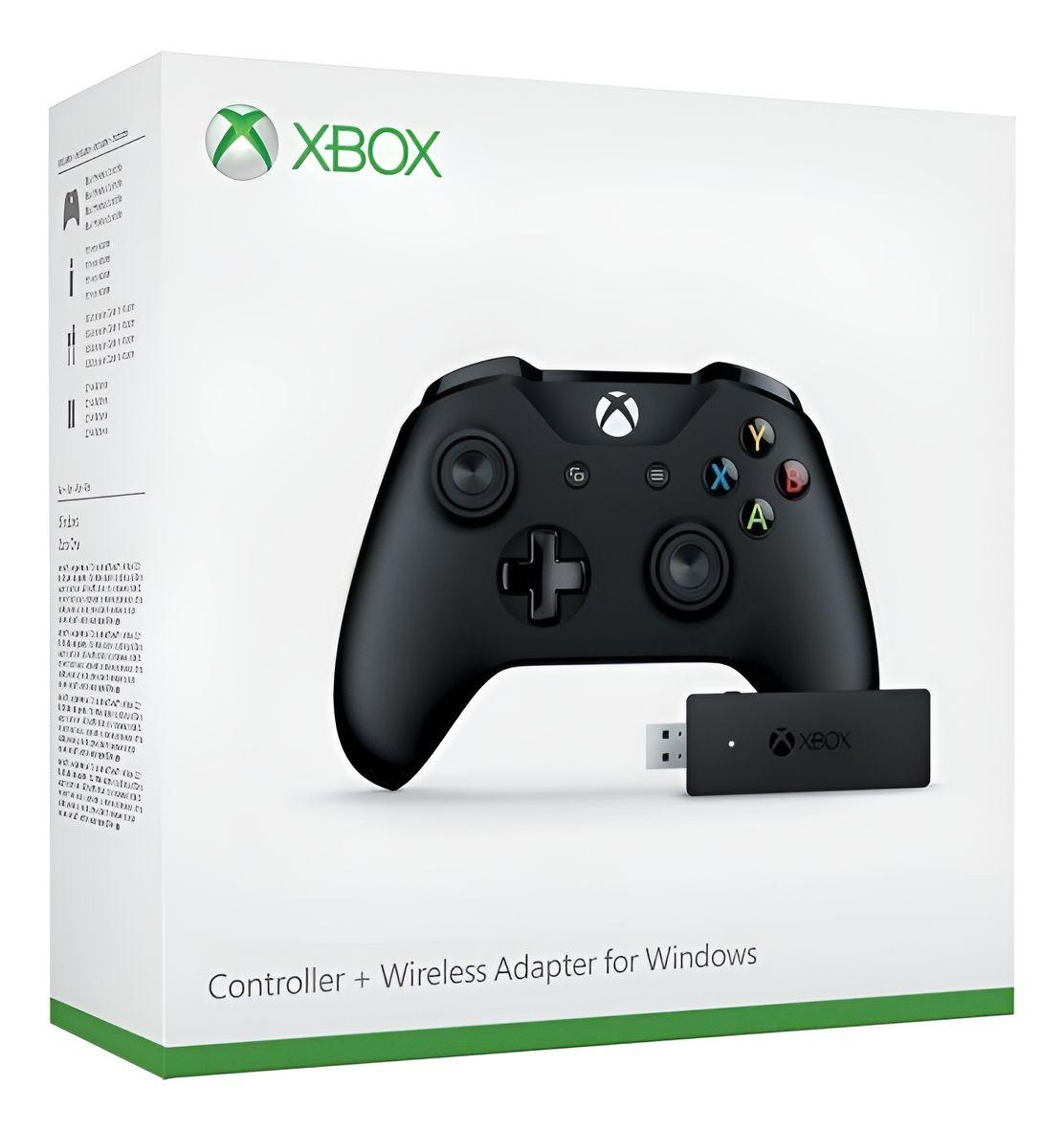 Xbox Control + Adaptador Inalámbrico Windows 10 - Sniper-0