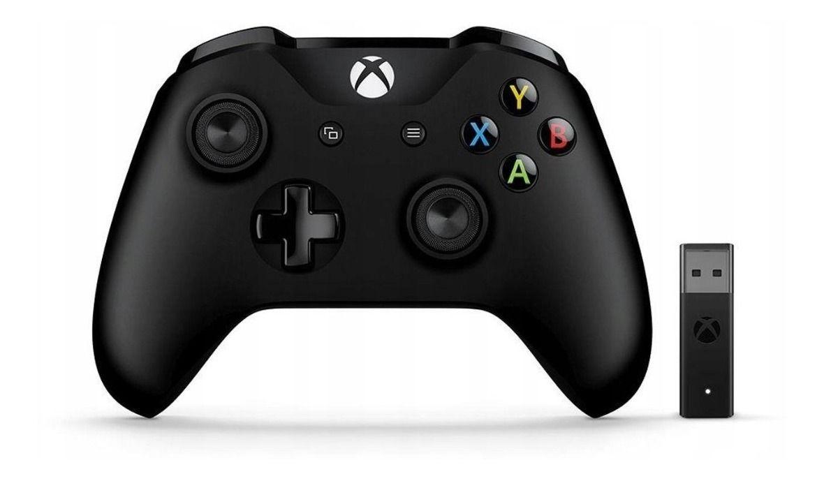 Xbox Control + Adaptador Inalámbrico Windows 10 - Sniper-1