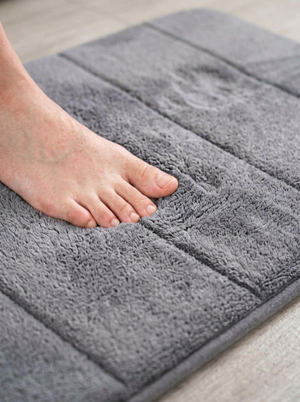Piso de bano o alfombra para pies descalzos-3