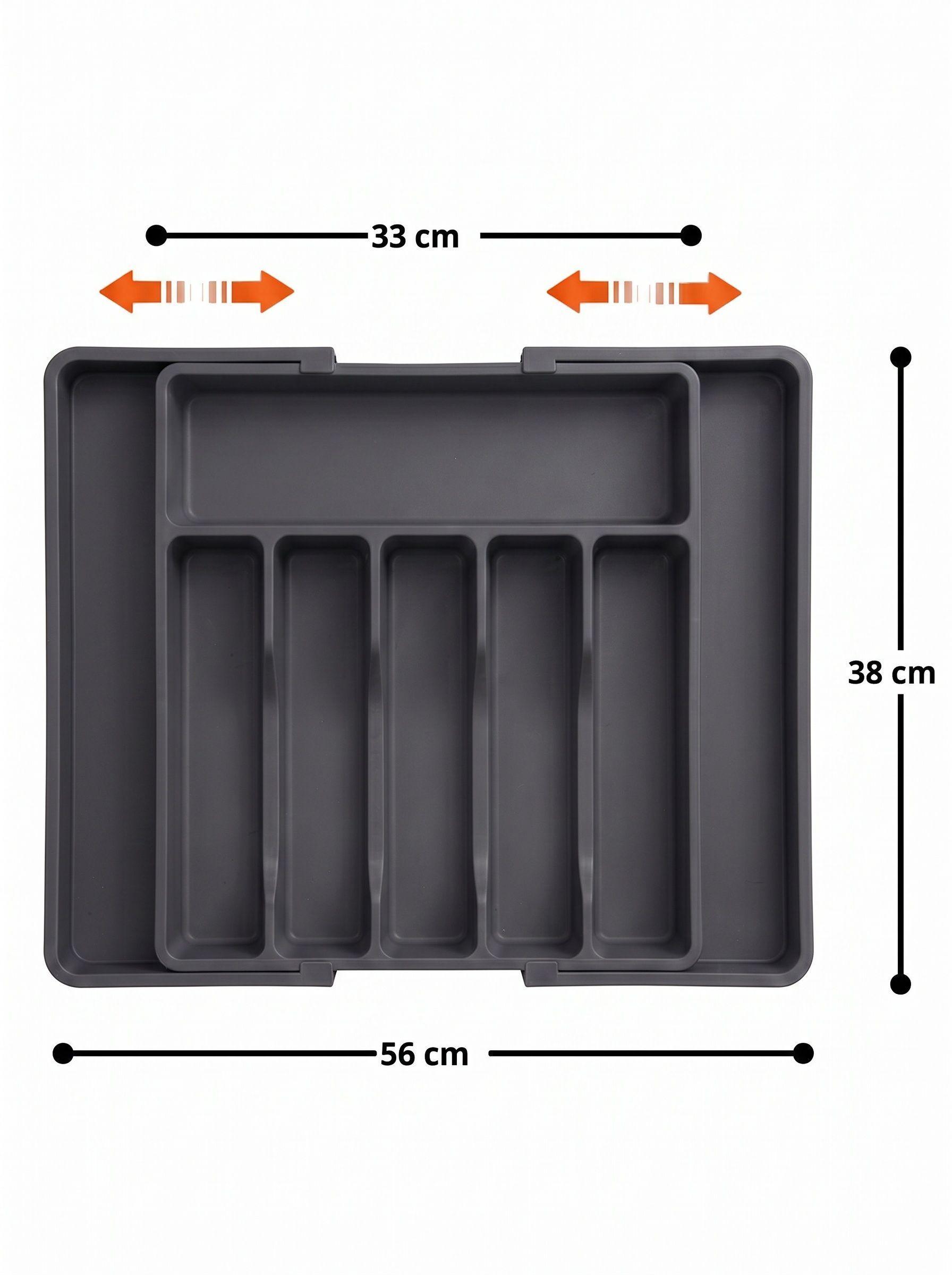Organizador de cubiertos extensible para cajon calidad premium-2