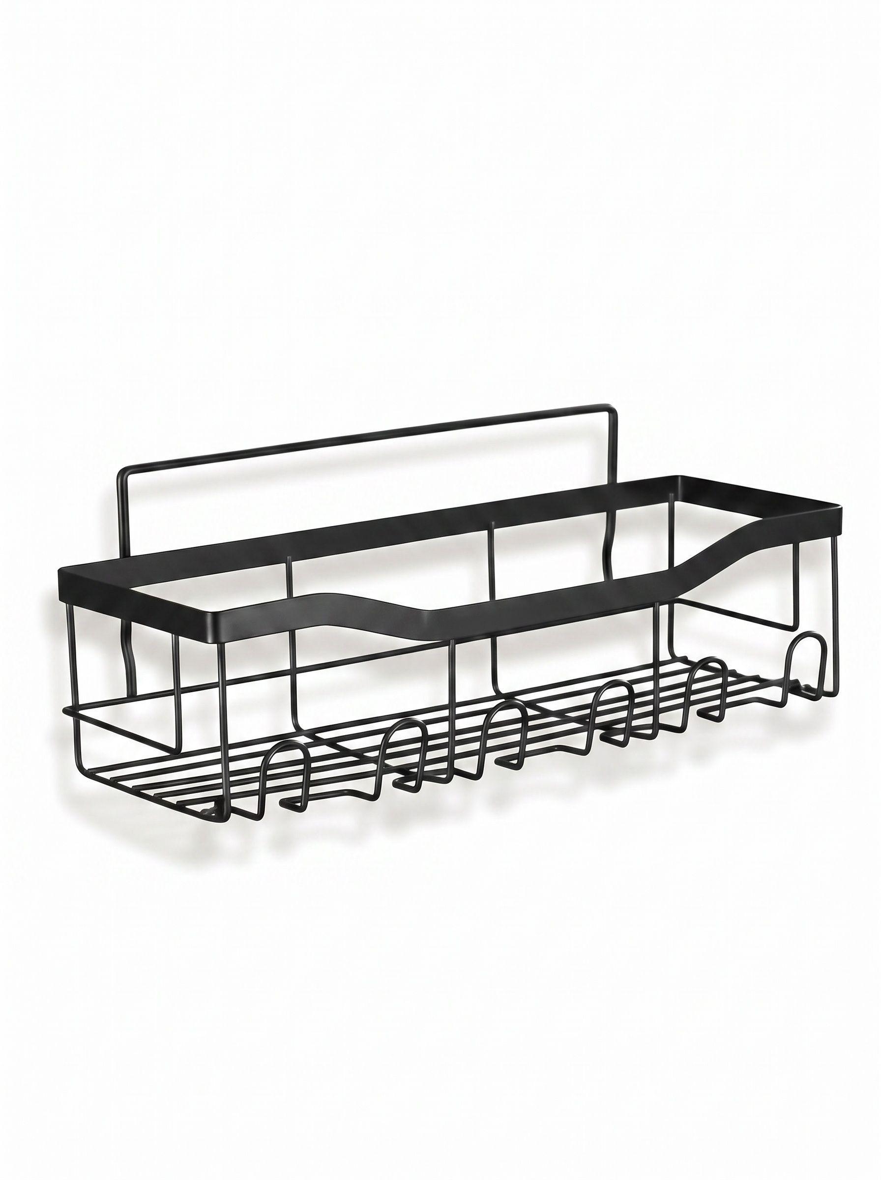 Repisa de pared adhesiva para bano-0