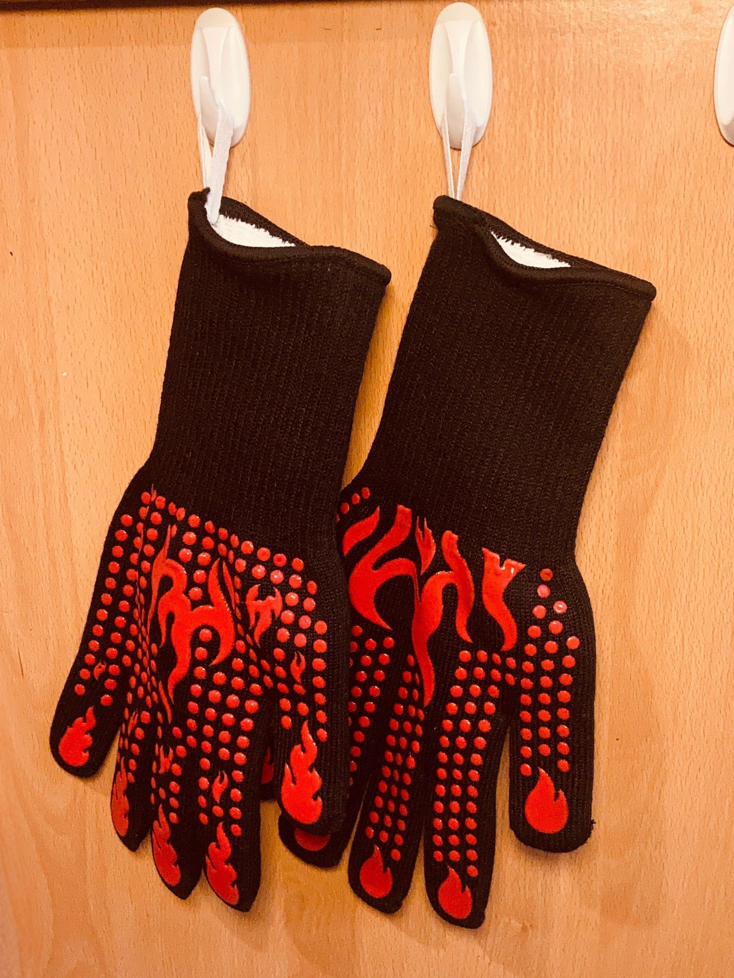 Guantes parrilleros y hornos alta temperatura-1