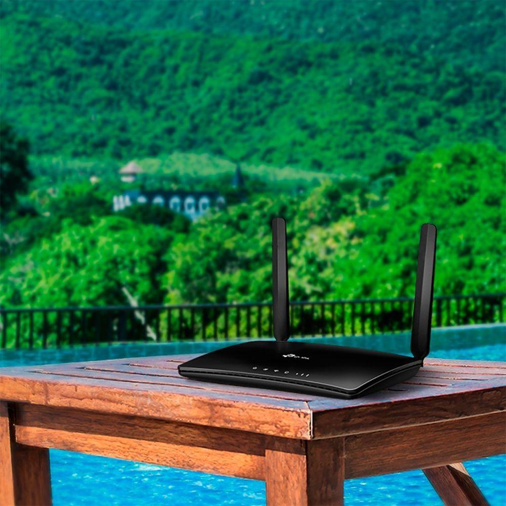 Router Bam inalambrico Tp Link MR200 4G LTE Chip Wi Fi 5 Dual Band AC750-2