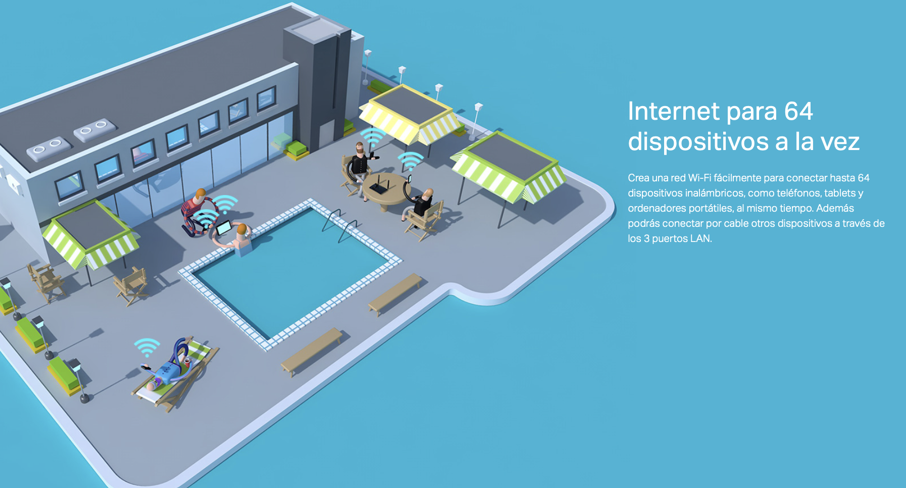 Router Bam inalambrico Tp Link MR200 4G LTE Chip Wi Fi 5 Dual Band AC750-6