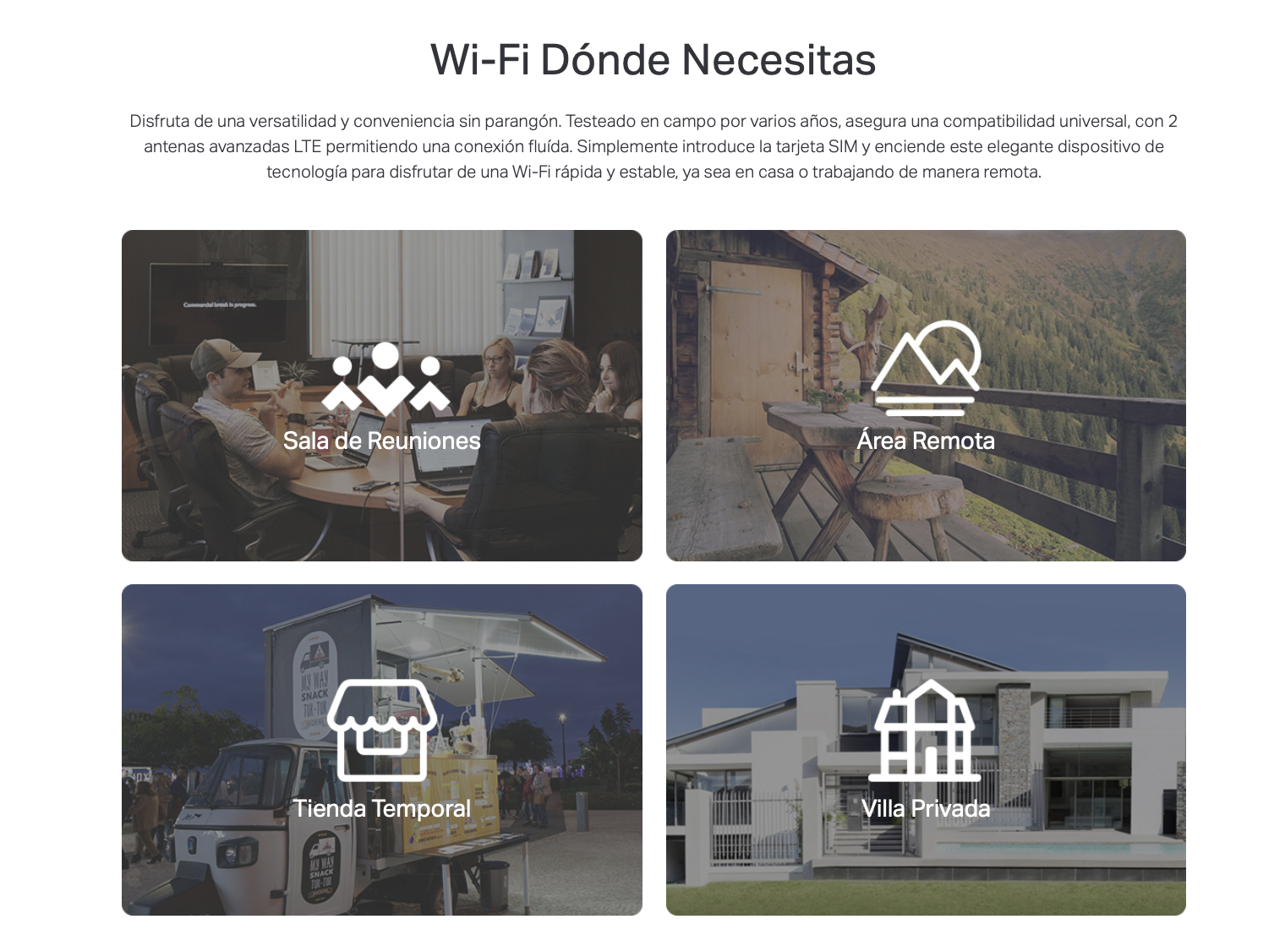 Router Bam inalambrico Tp Link MR600 4G 300Mb s LTE Chip Wi Fi 5 Dual Band AC1200-4