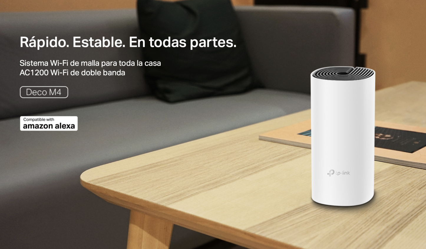 Router Nodo Sistema Mesh Deco M4 Wi fi 5 Tp Link AC1200 2 Puertos Gigabit-2