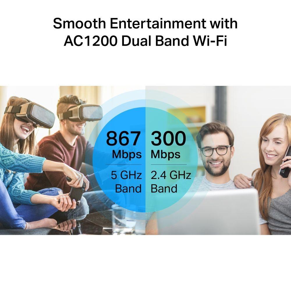 Router Tp Link Archer C6 Wi Fi 5 Dual Band Ac1200 Gigabit Mu mimo-2