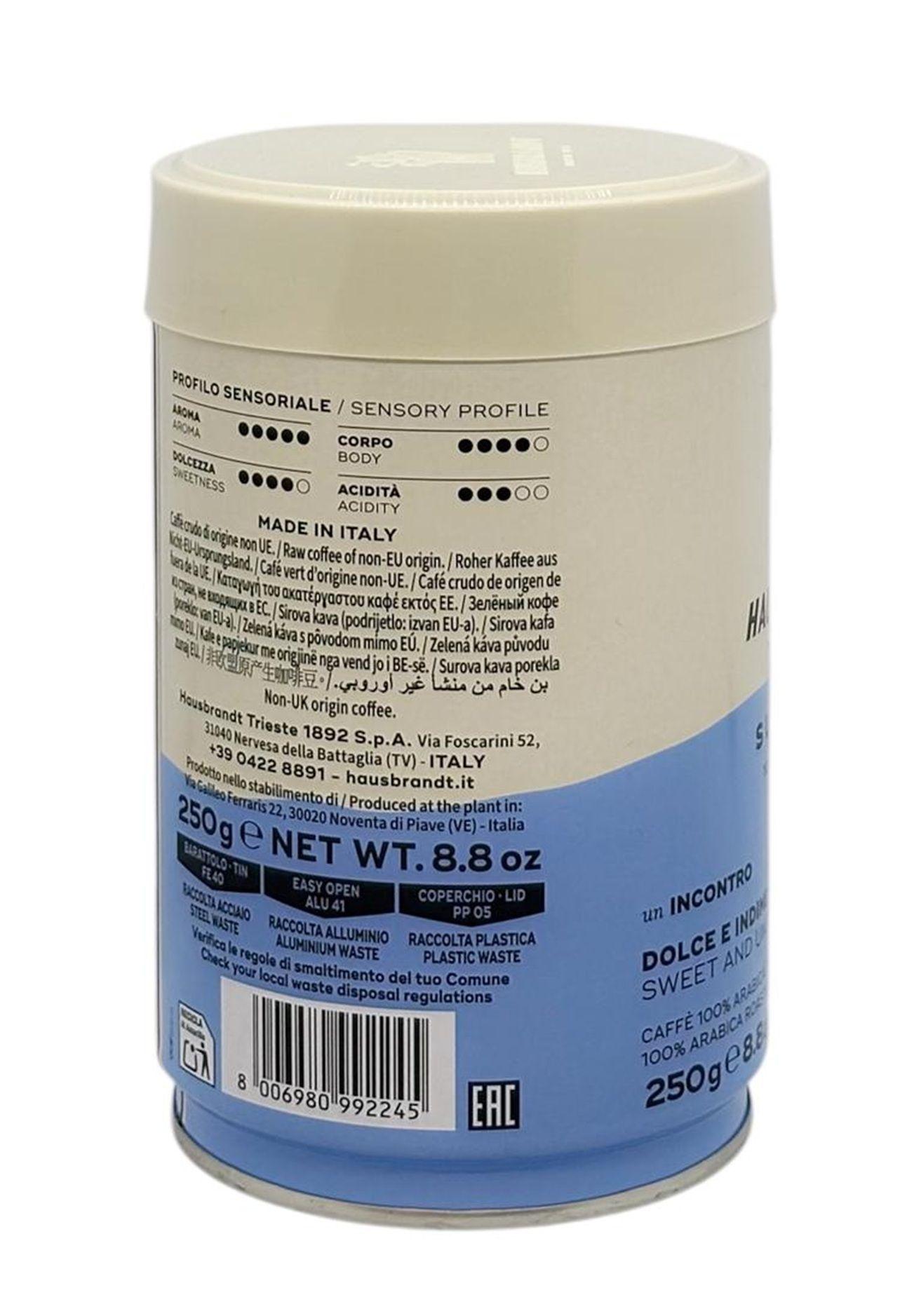 Cafe Hausbrandt Molido Gourmet Sublime 100 Arabica-2