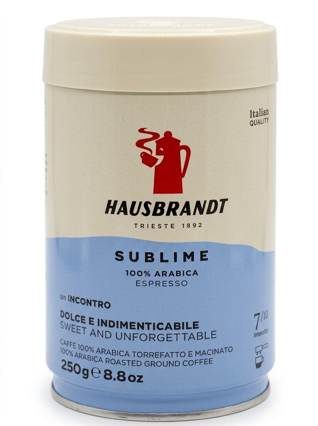 Cafe Hausbrandt Sublime Espresso Grano Molido 250 Gr-2