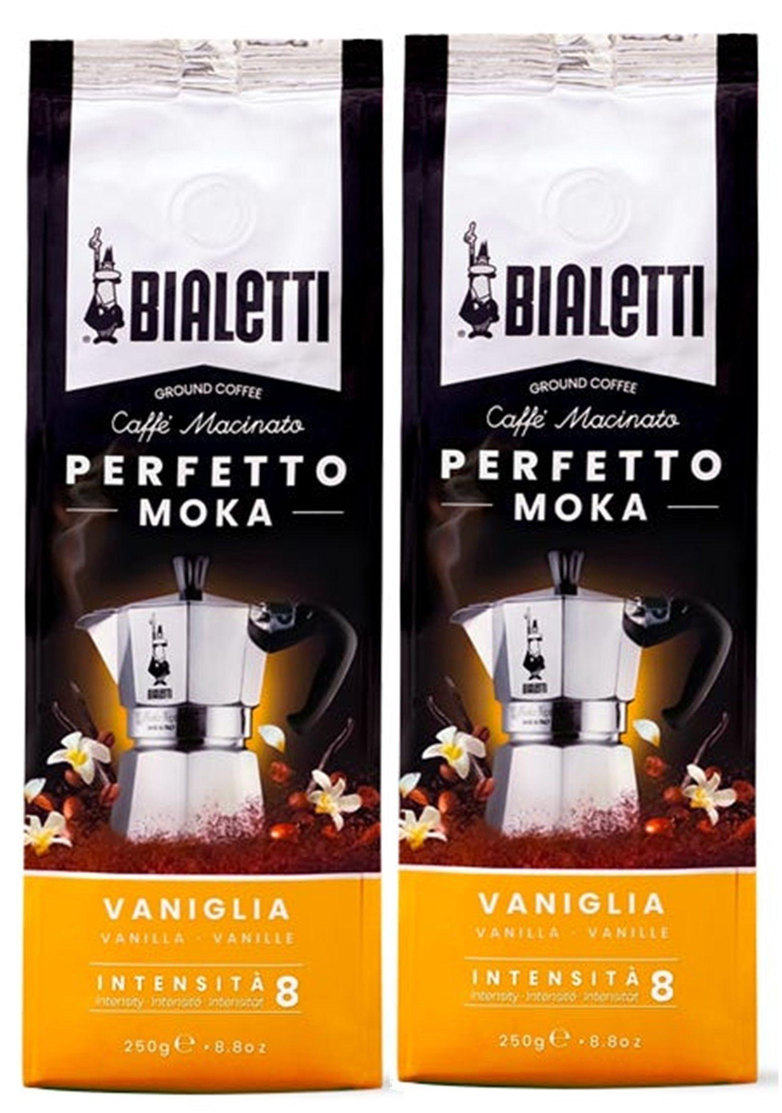 Cafe Bialetti Perfetto Moka Saborizado Vainilla 500gr Molido-0