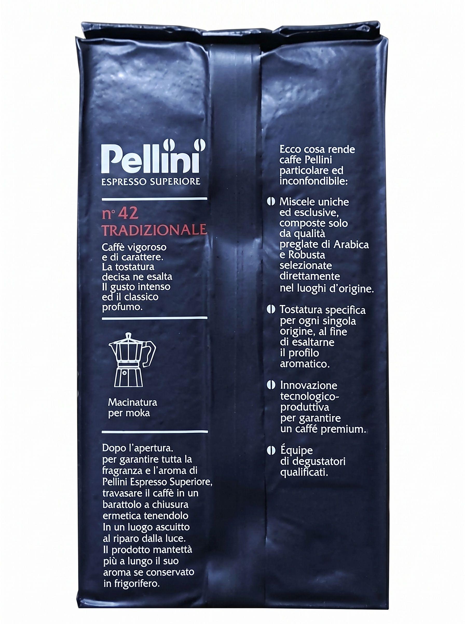 Pack Cafe Molido Moka Italiano Pellini 2 X 250gr-2