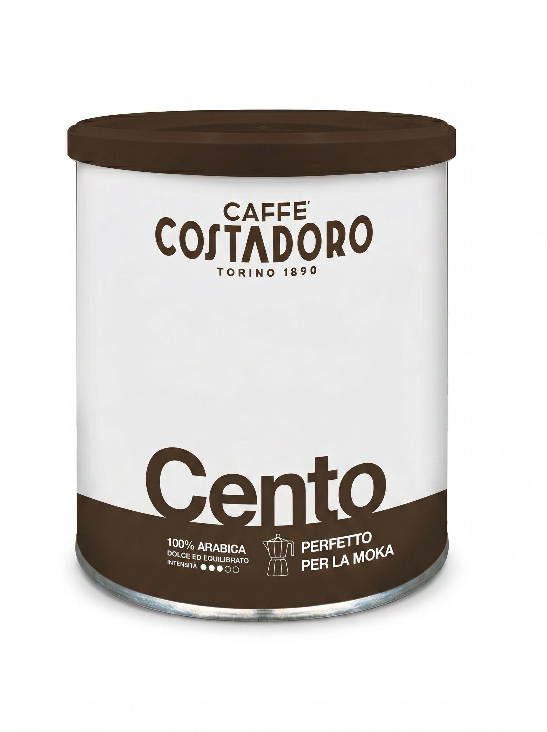 Cafe Italiano Grano Molido Cento Moka 2x250g 100 Arabica-1