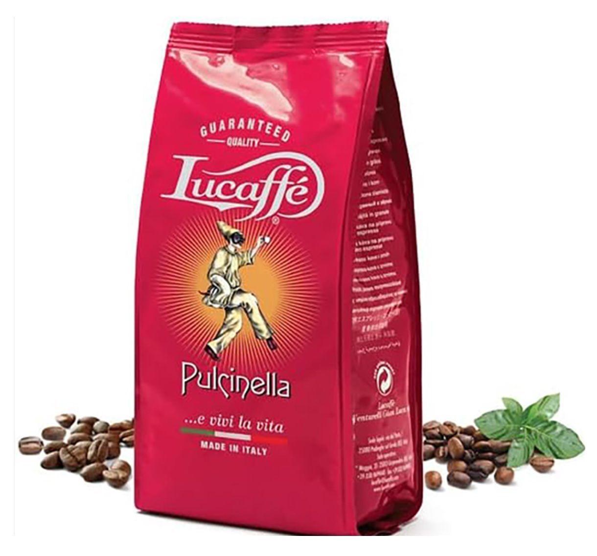 Café Italiano Lucaffe Grano Pulcinella  700 Gr -2
