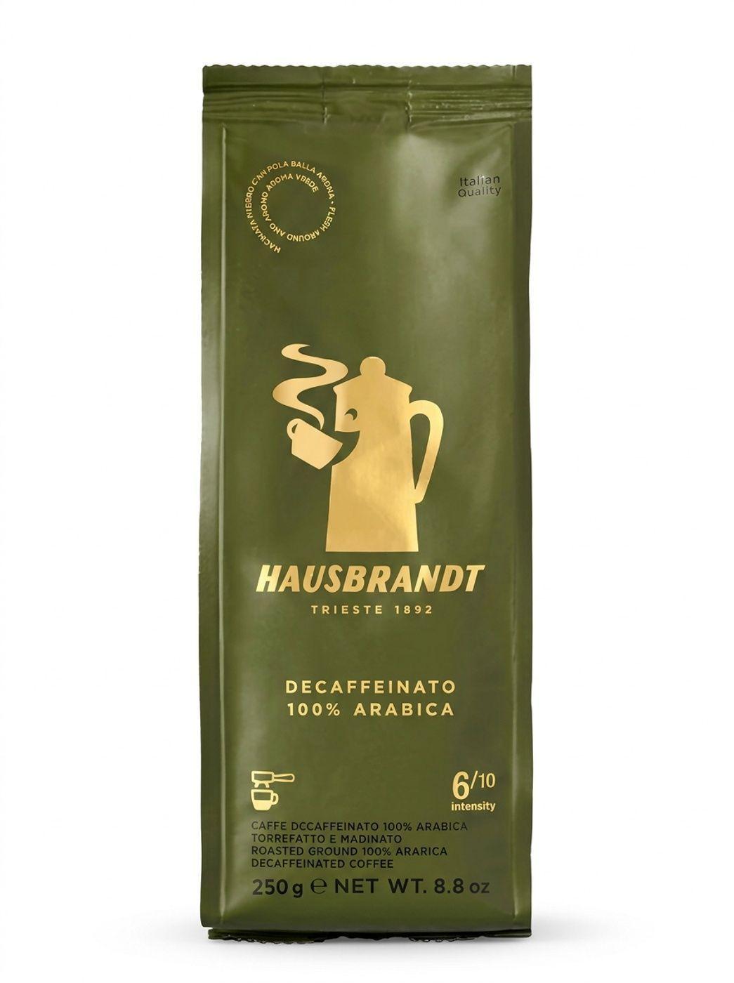 Cafe Grano Molido Descafeinado Hausbrandt Espresso 250 Gr-1