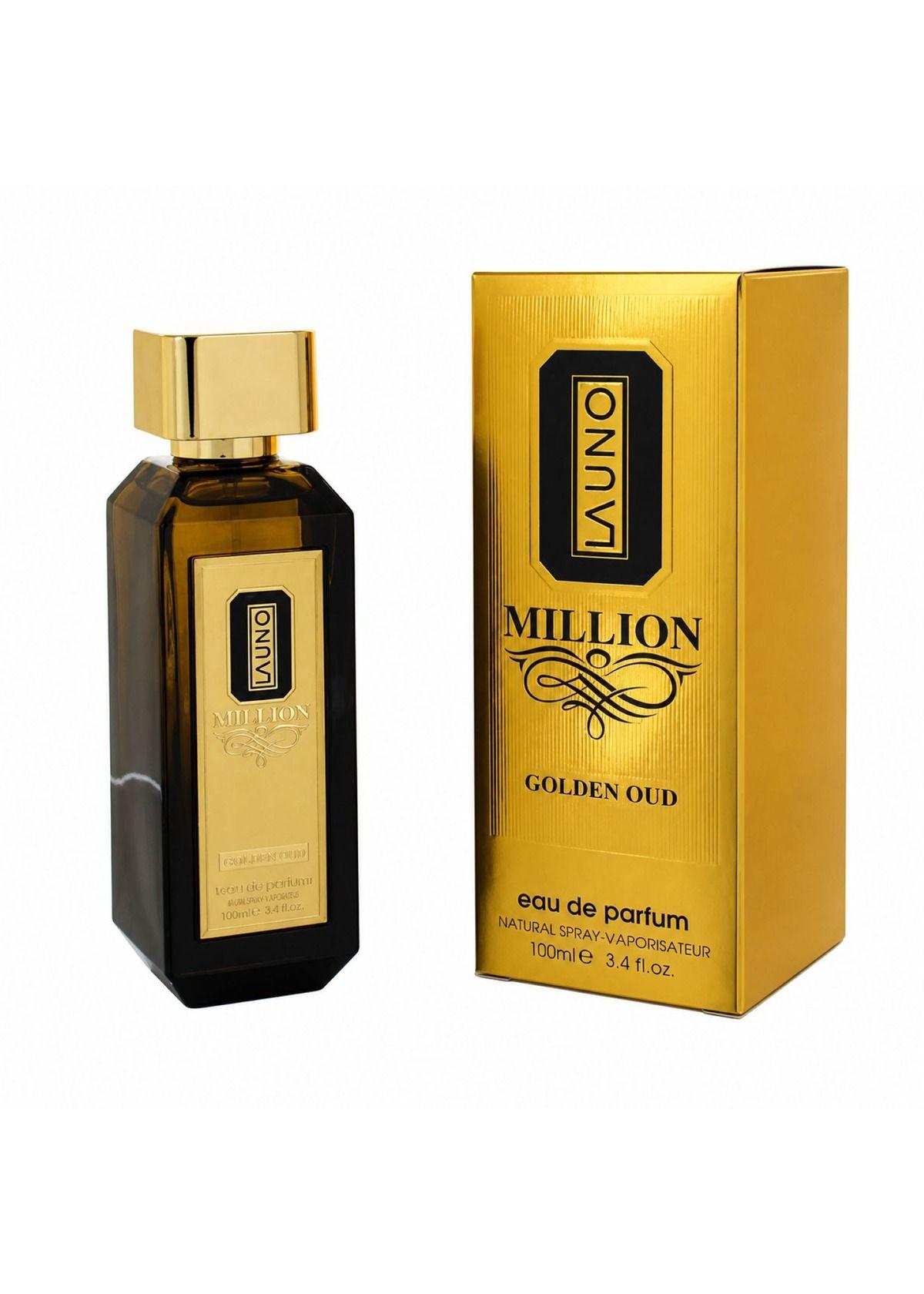 FRAGRANCE WORLD LA UNO MILLION GOLDEN OUD MEN EDP 100ML-0