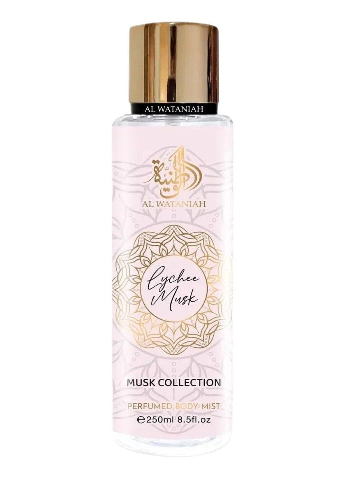 AL WATANIAH LYCHEE MUSK BODY MIST 250ML-0