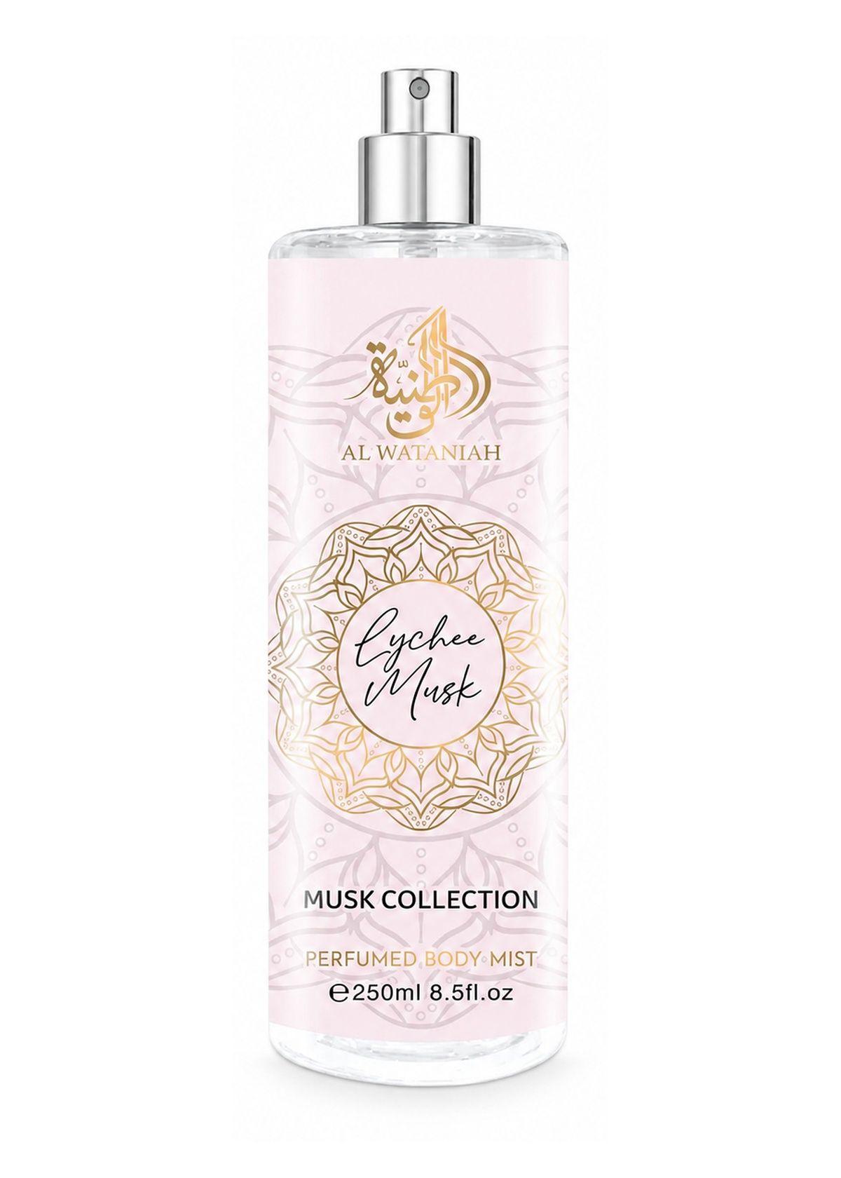 AL WATANIAH LYCHEE MUSK BODY MIST 250ML-1